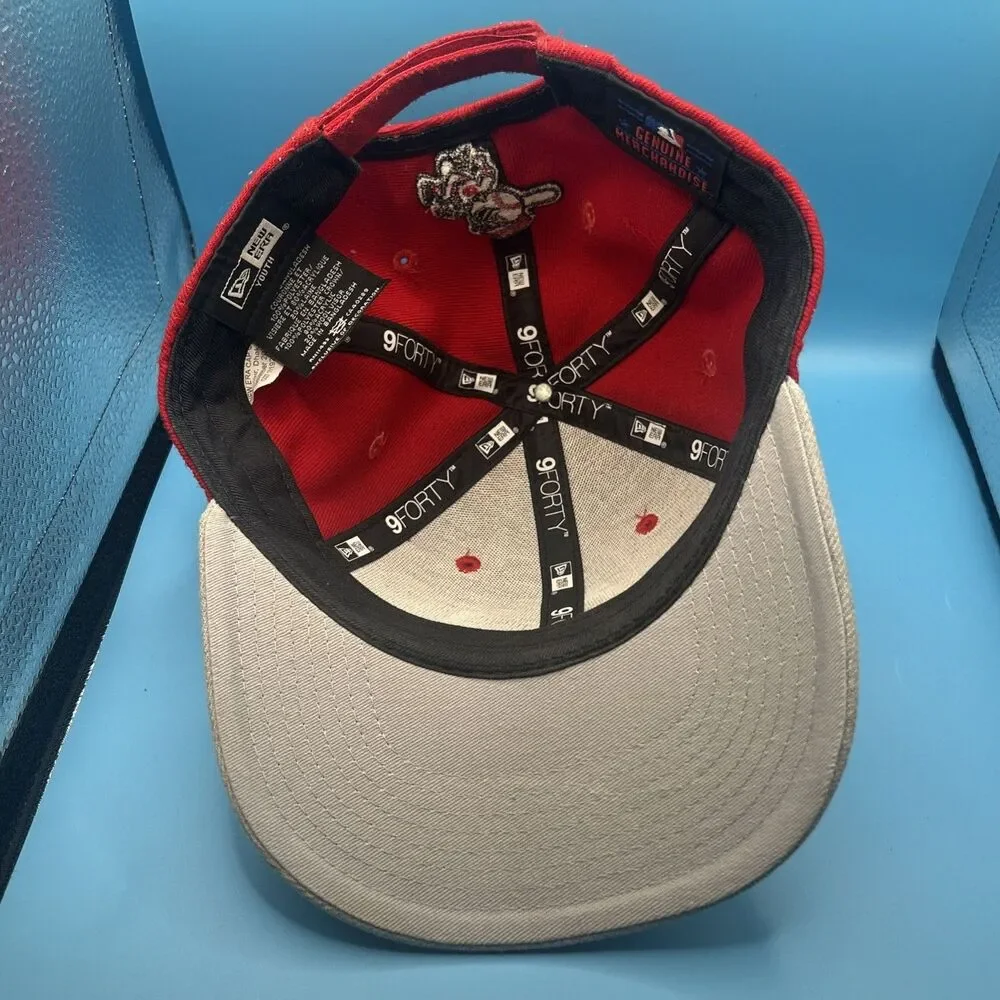 New Era Cincinnati Reds Baseball Red Youth 9FORTY Hat Cap